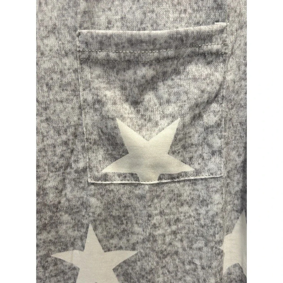 EKOUAER Sleep Shirt Night Gown‎ Button Front Womens Medium Stars Oversized - Picture 5 of 11